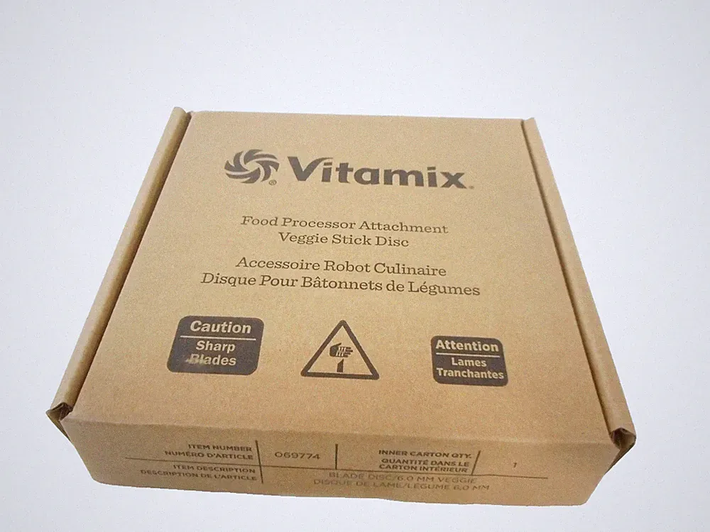 Vitamix Food Processor Attachment 1.2mm Fine Slice Shred Blade #8 Disc 069774