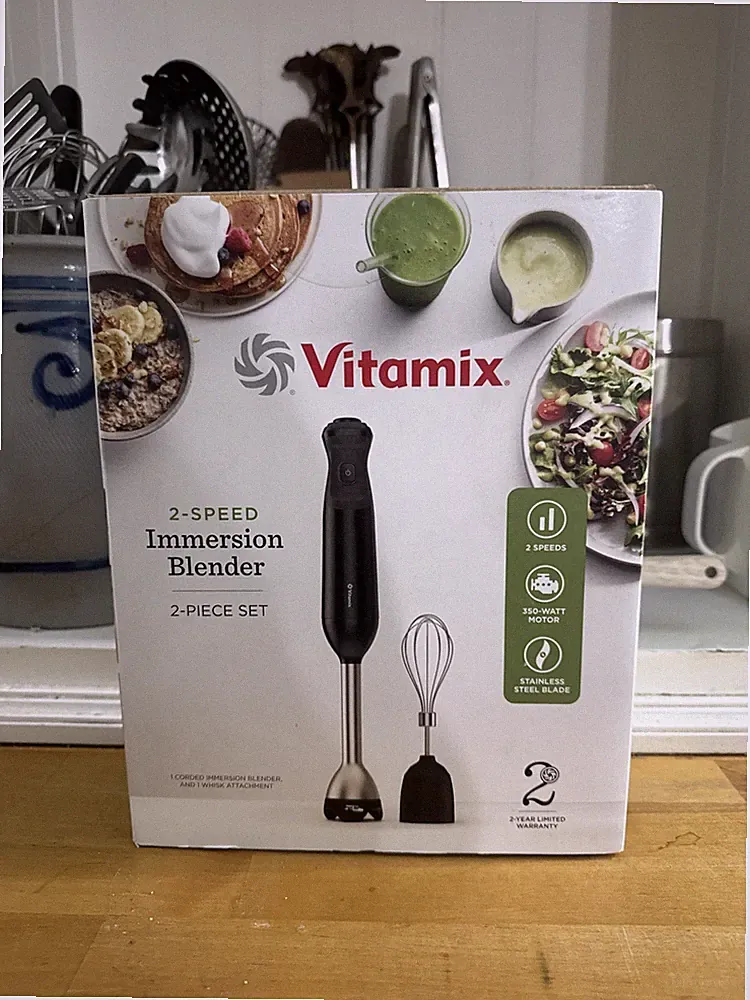 Vitamix Immersion Blender and Whisk Brand New Sealed Box