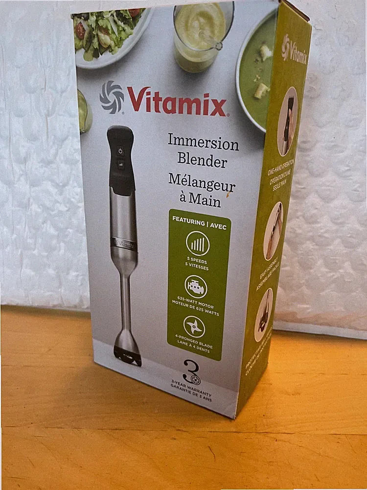 Vitamix Immersion Blender - Stainless Steel/White VM-74051 in retail box