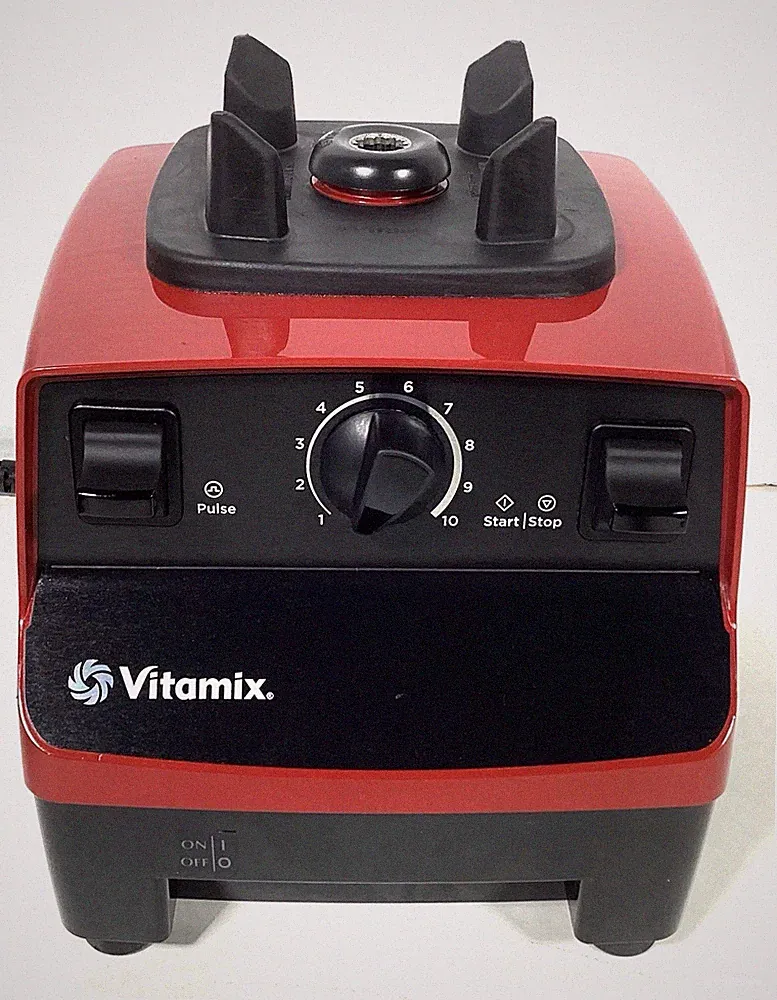 Vitamix VM0102D Countertop Blender Red BASE ONLY TESTED WORKING