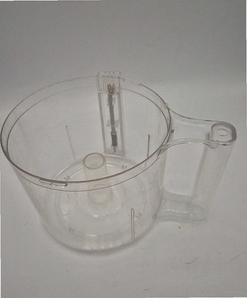 Vtg Black & Decker FP1000 Power Pro Food Processor Replacement Clear Work Bowl