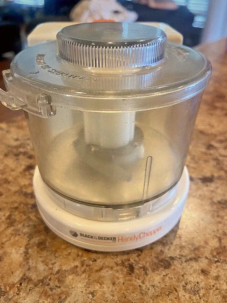 Vtg Black & Decker Handy Chopper Mincer HC20 Mini Food Processor PARTS ONLY
