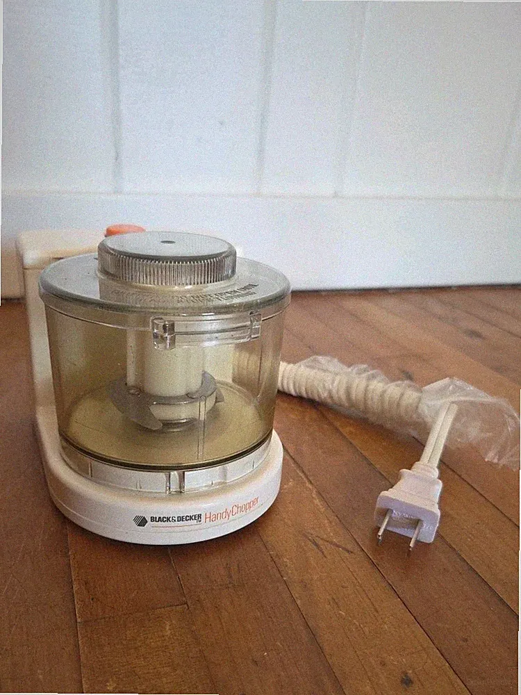 Vtg Black & Decker Handy Chopper Mincer HC20 Mini Food Processor Tested & Works