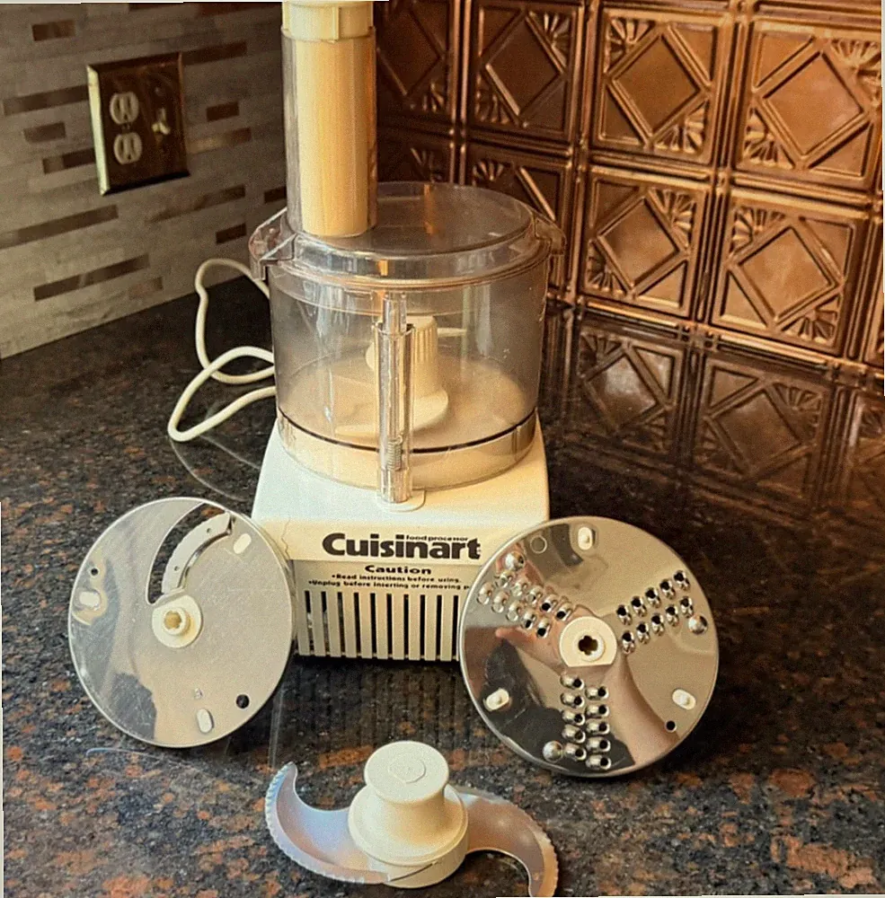 VTG Cuisinart Food Processor Robot Coupe CFP-9 White Tested