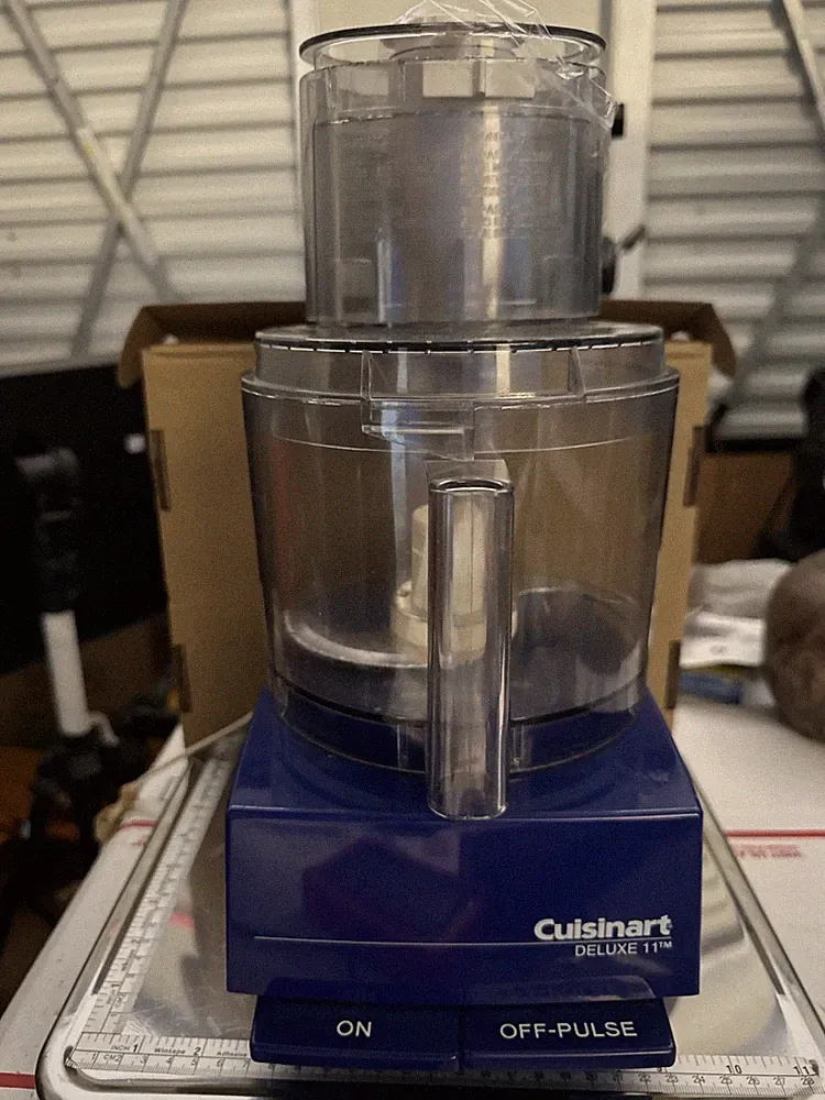Vtg Cuisinart Processor Super Pro Deluxe Tested And Works Inv15f