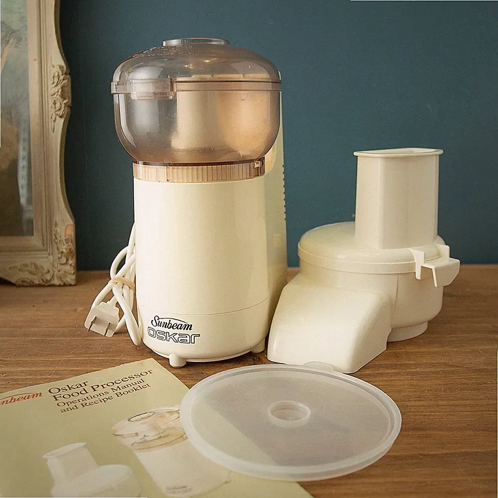 Vtg Sunbeam Oskar 14081 Food Processor Chopper Tested Works
