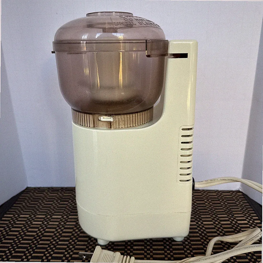 Vtg Sunbeam Oskar Jr Plus 14131 Food Processor Chopper Bowl Blade France Tested