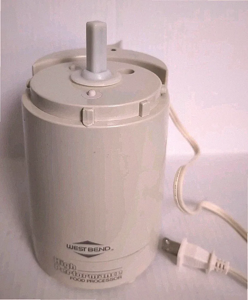 VTG WEST BEND High Performance Food Processor 6500 Motor Tested Works Great