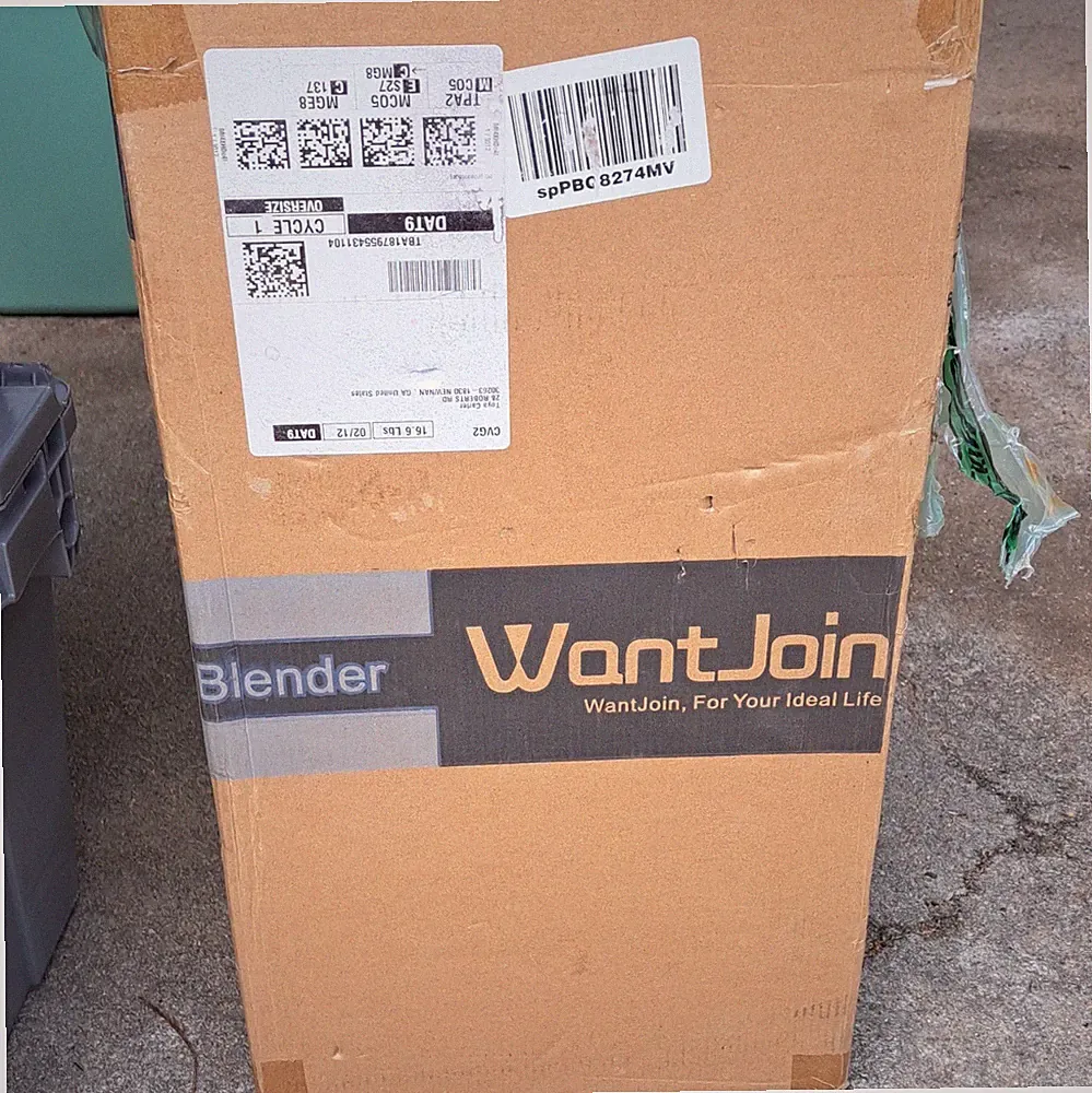 WantJoin WZ-K90 Electric Blender Countertop 8kg 30x26.5x55cm