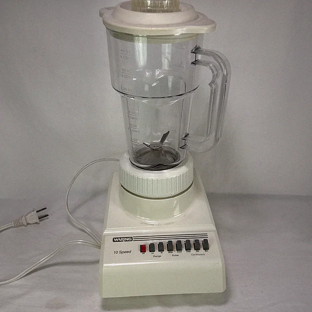 Waring Blender BL200 Model 15BL61 Futura White Nice Excellent Condition