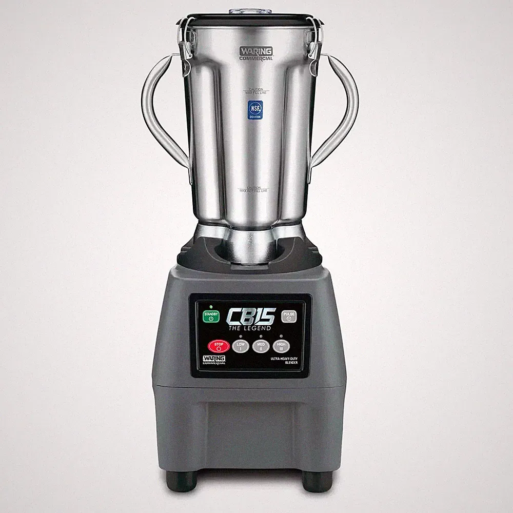 Waring CB15 3.75 HP Food Blender With 1 Gallon Stainless Container