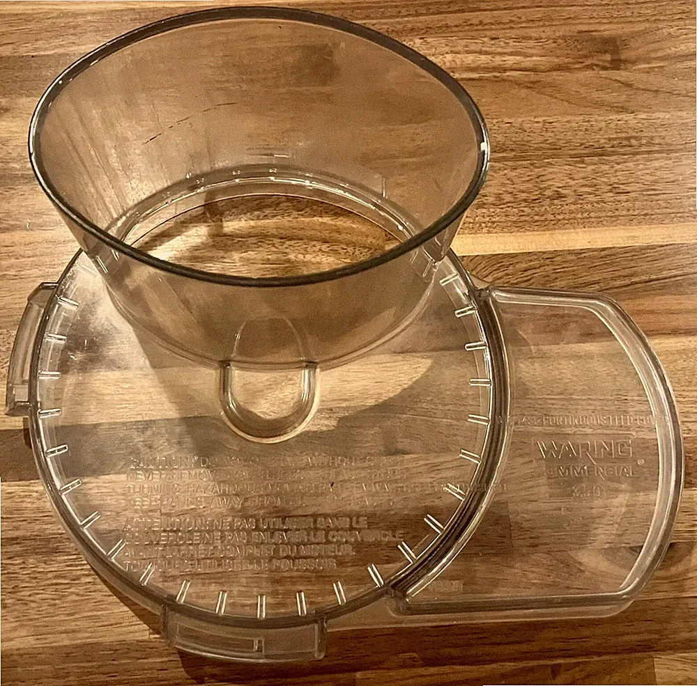 waring food processor lid