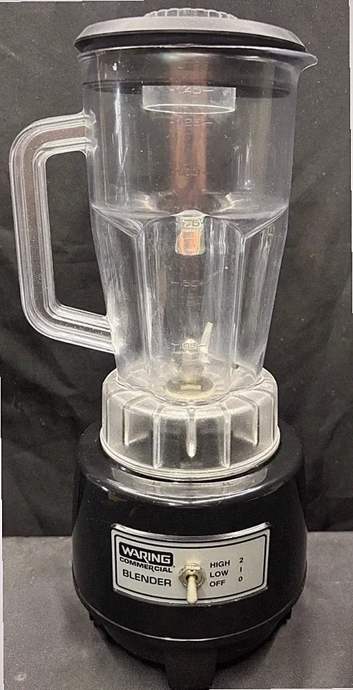 Waring Commercial Food Drink Blender 2 Speed Half Gallon w/48 oz Pitcher HGB140