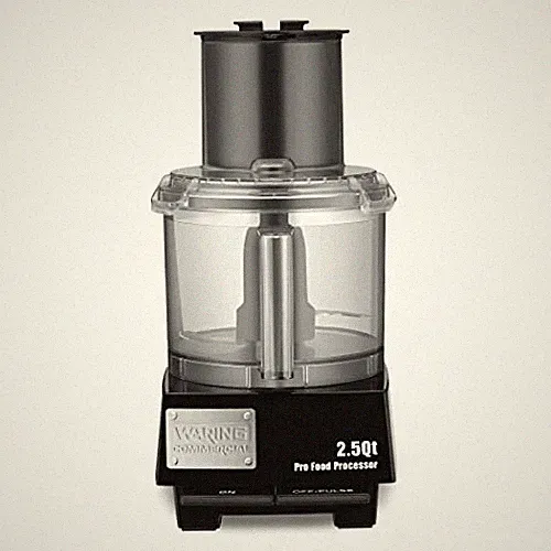 Waring Commercial WFP11S 2.5 Quart Food Processor, 3/4 HP Motor, Extra Large