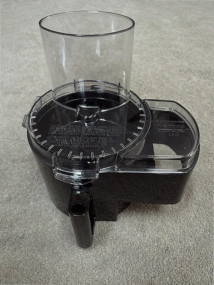 Waring Commercial WFP14S4 Food Processor Continuous Feed Chute, 3.5 QT! W/Lid