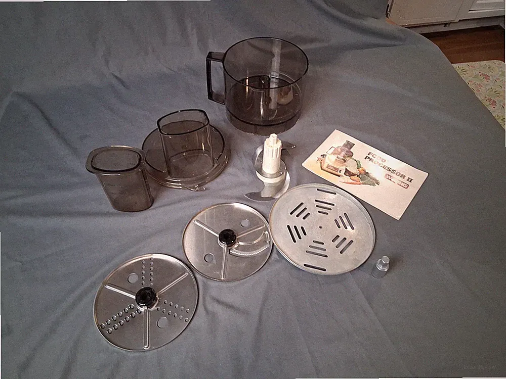 Waring Food Processor II Vintage Replacement Parts Accessories Chopping Slicing
