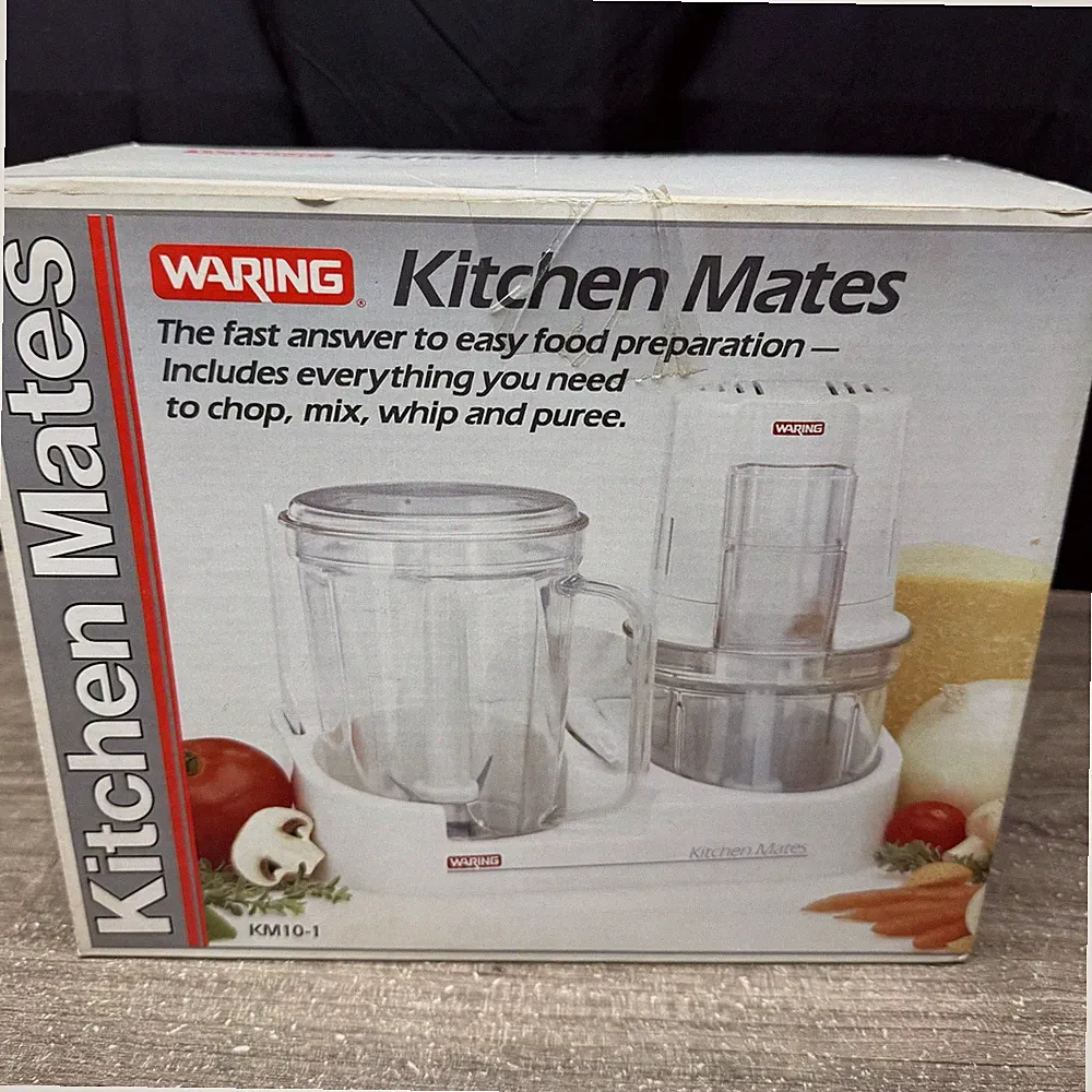 Waring Kitchen Mates Food Processor/ Blender KM10-1