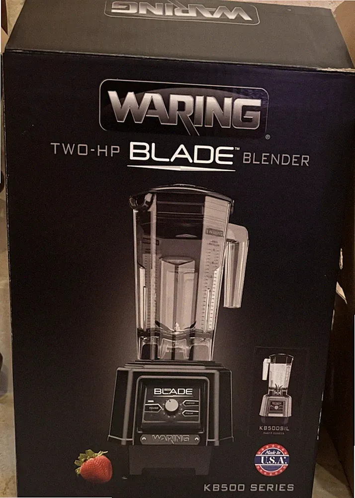 Waring Pro Blade Two-HP Blender with Variable Speed Black - Brand New
