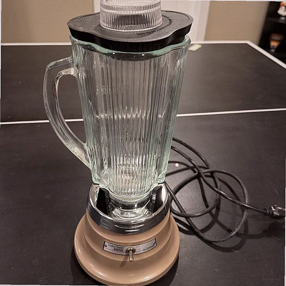 Waring Pro Commerical Kitchen Blender Model MBB518 Chrome 2 Speed Retro Diner
