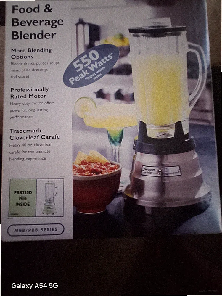 Waring Pro Professional Quality Food & Beverage Blender in mint green