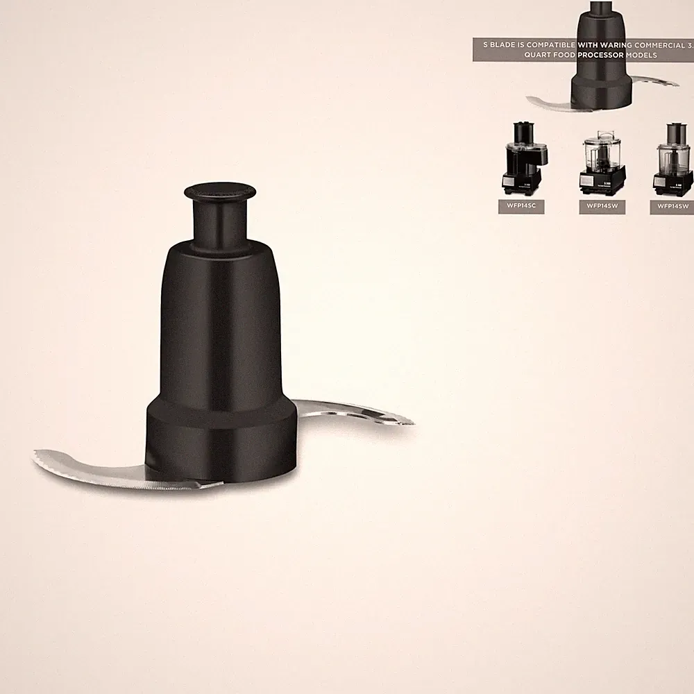Waring Sealed & Serrated S-Blade for WFP14S, WFP14SC Food Processor