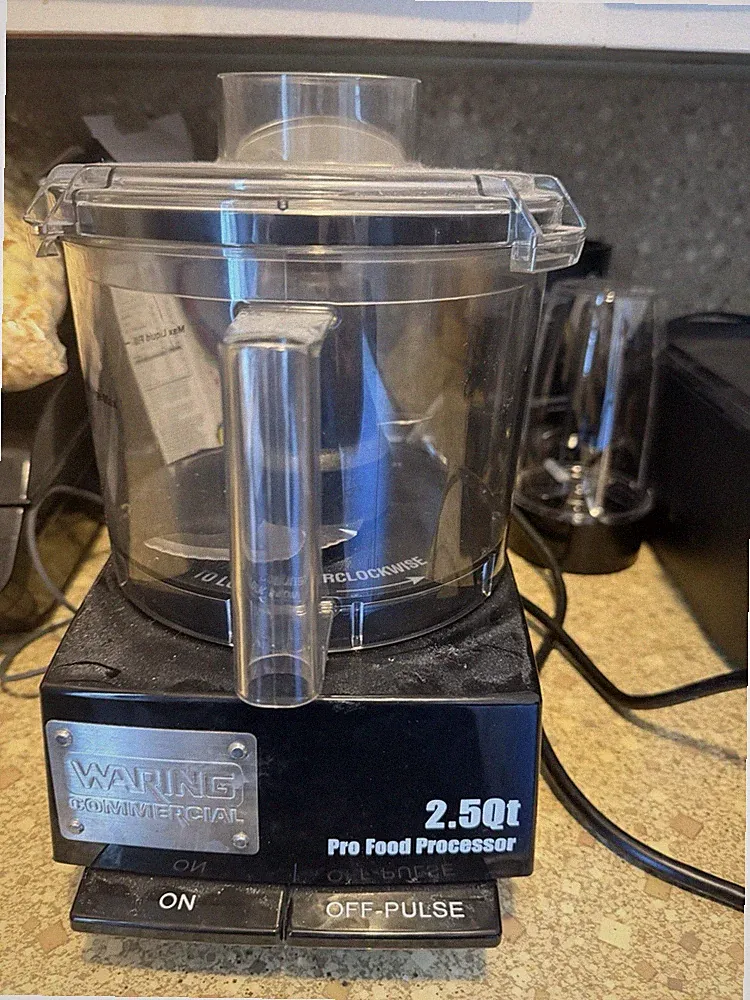 Waring WFP11S 2 1/2 qt Continuous Feed Food Processor