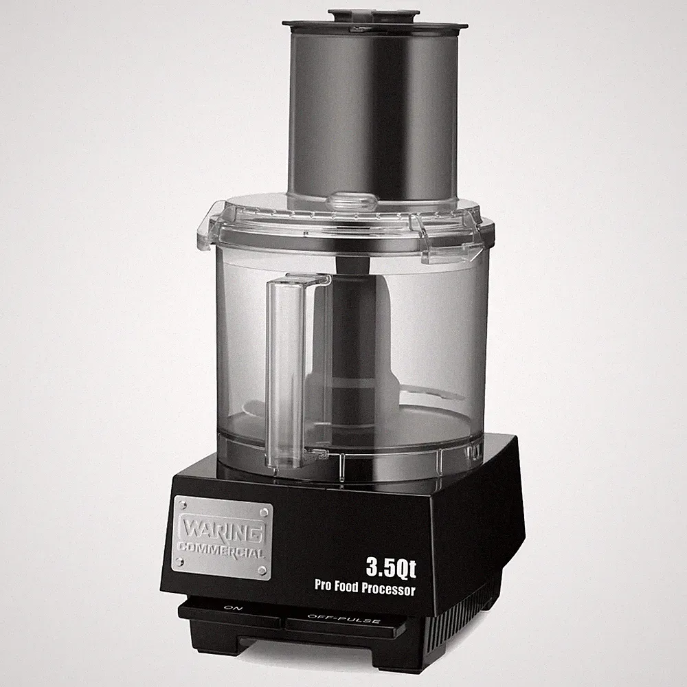 Waring WFP14S 3.5 Quart Food Processor 1 HP with S-Blade & Discs