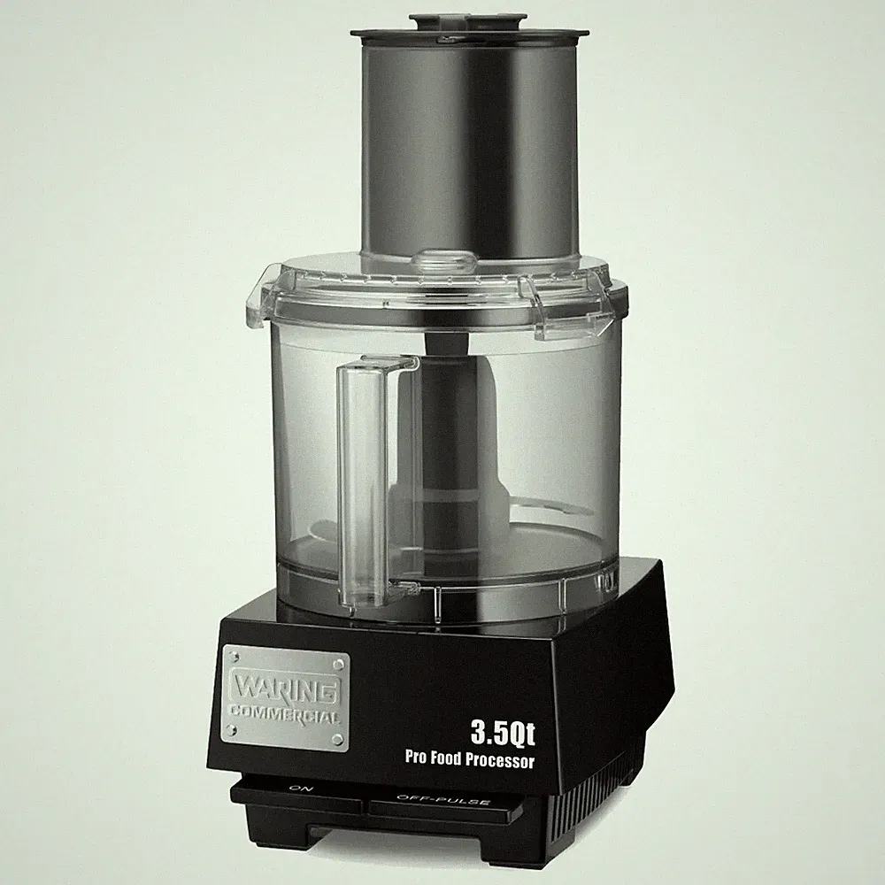 Waring WFP14S 3.5 Quart Food Processor 1 HP with S-Blade & Discs