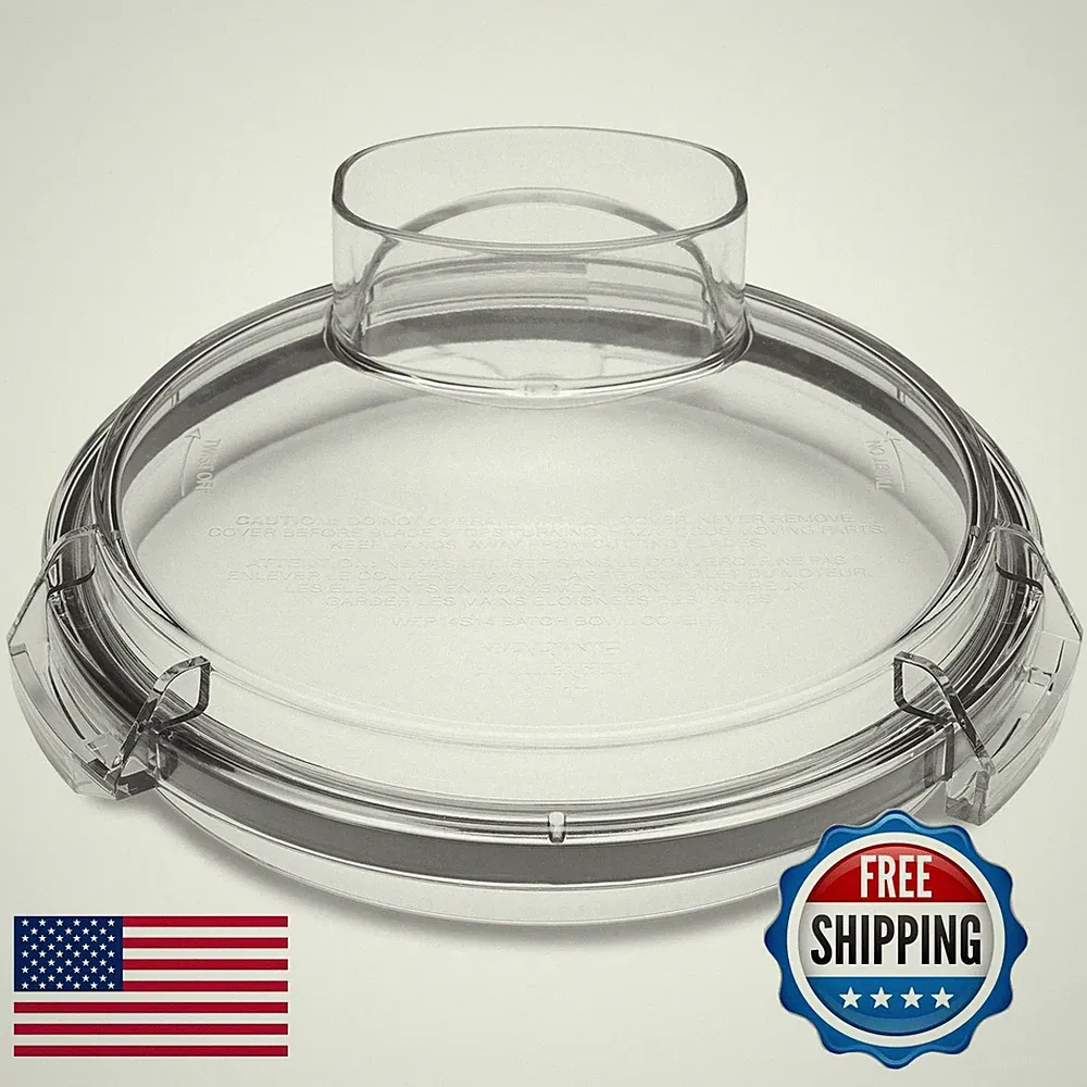 Waring WFP14S14 3.5-qt. Flat Batch Bowl-Lid for WFP14S Food Processor