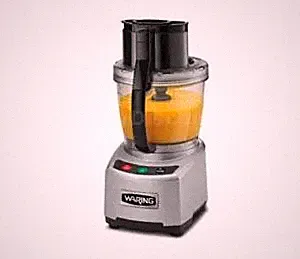 Waring WFP16S 4 Quart Food Processor w/ batch bowl & feed operation