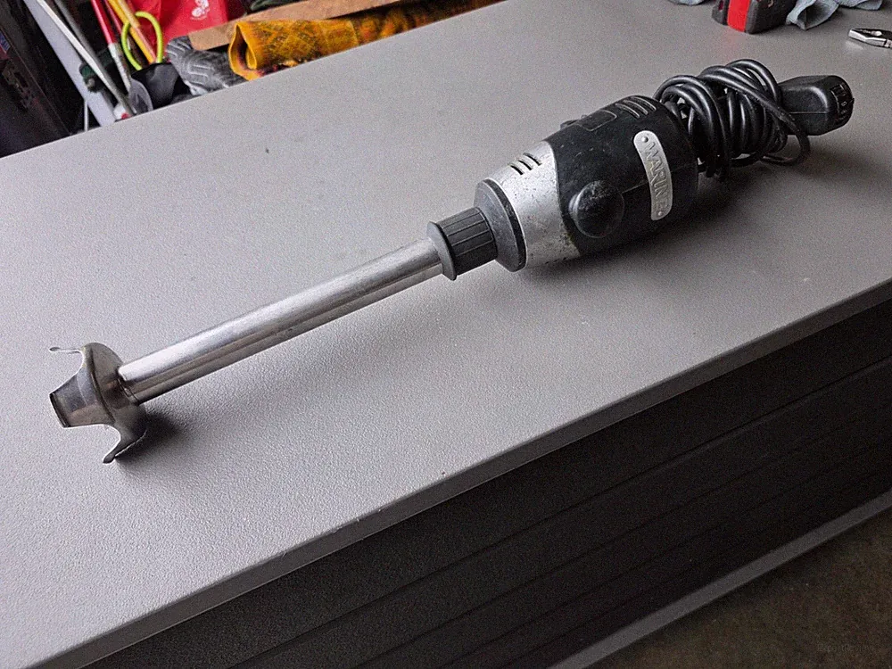 Waring WSB Commercial Immersion Blender 15" Shaft Variable Speed Tested Working