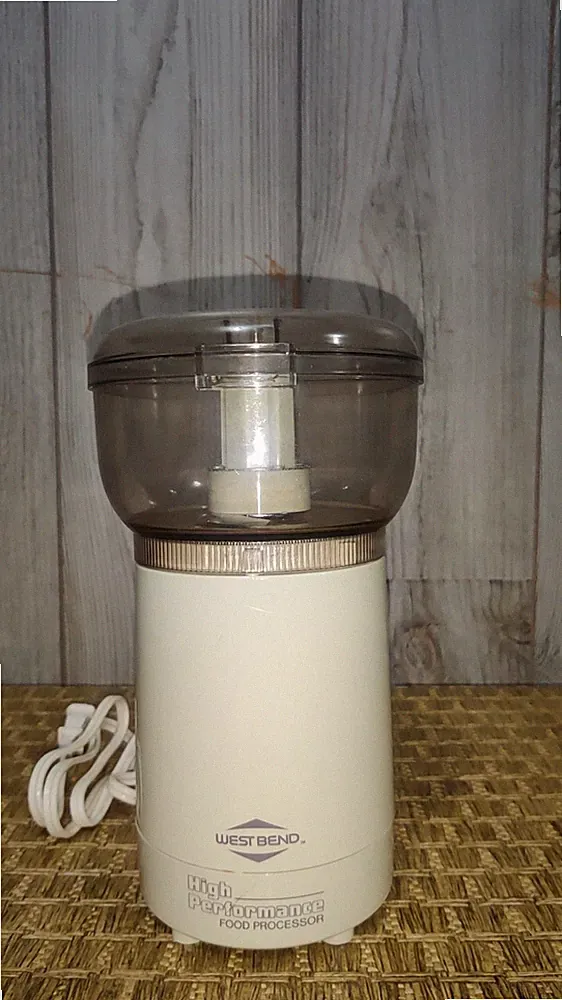 West Bend 6500 High Performance Food Processor – Bowl & Blade Only – Tested