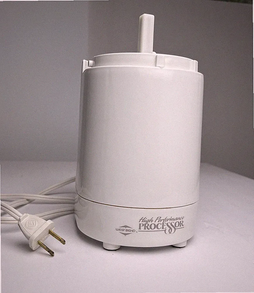 West Bend High Performance Food Processor 6500 Parts Motor Base - WORKS SEE VID