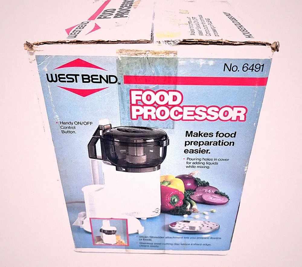 West Bend High Performance Food Processor Model 6491