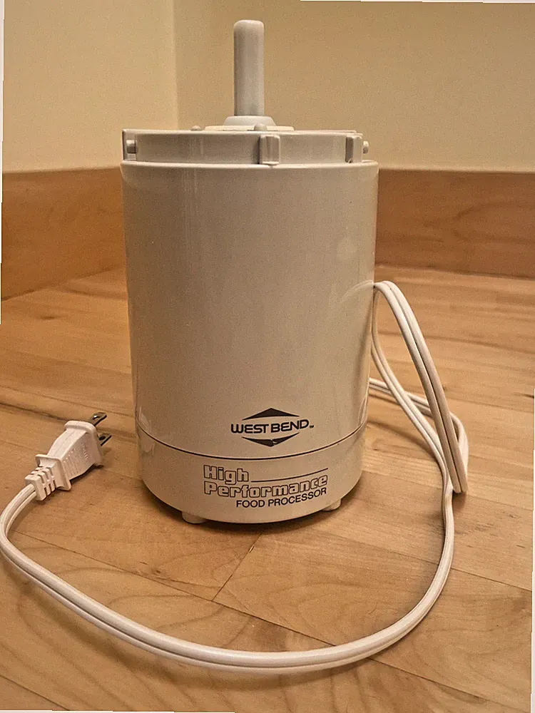 West Bend High Performance Food Processor Model 6500
