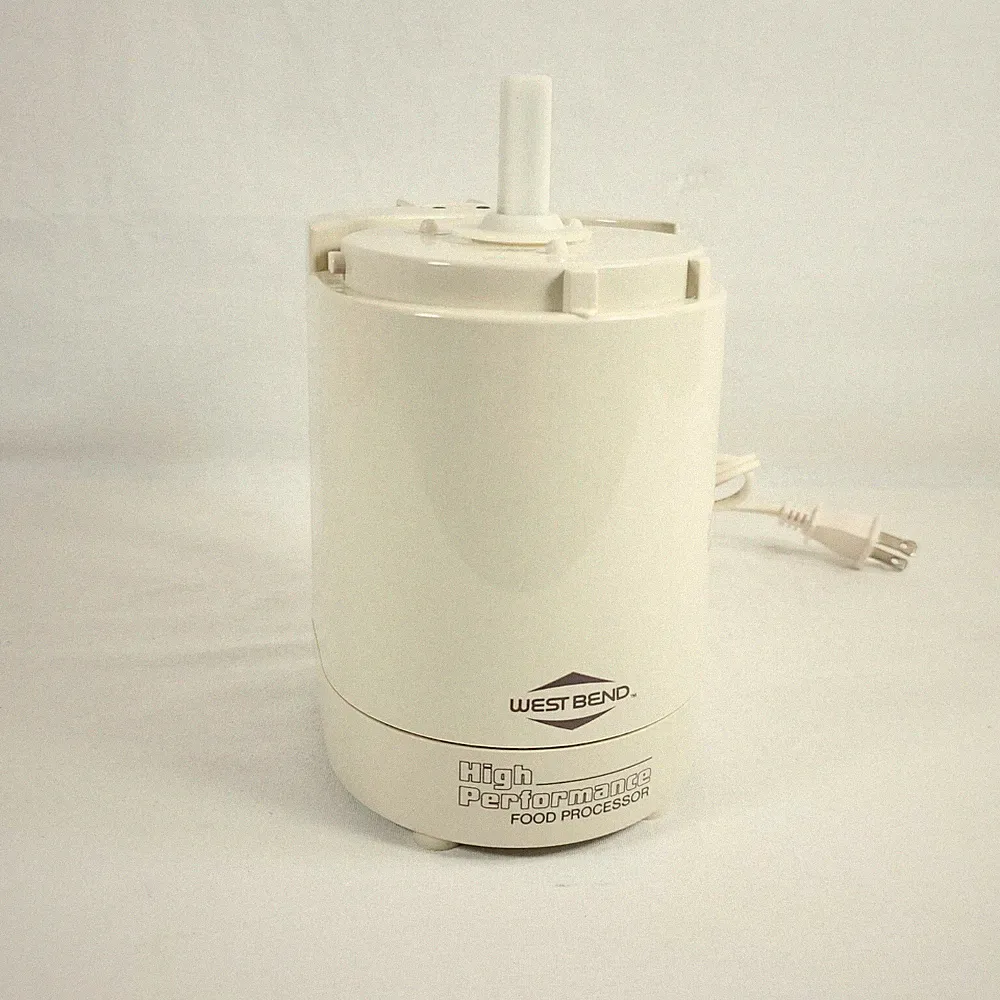 West Bend High Performance Food Processor Motor Base