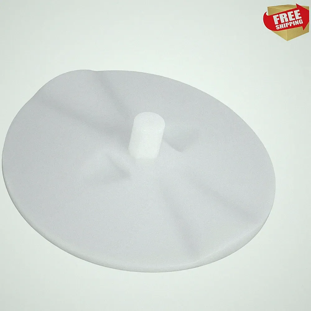 White Discharge Plate for Robot Coupe R2N Food Processor Parts - 7 1/16"