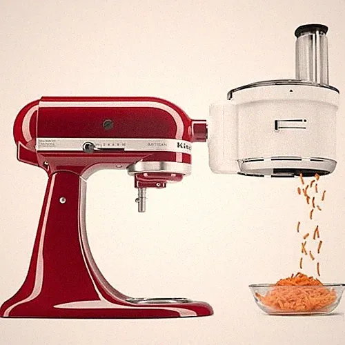 WHITE - KITCHENAID FOOD PROCESSOR ATTACHMENT KSM1FPA