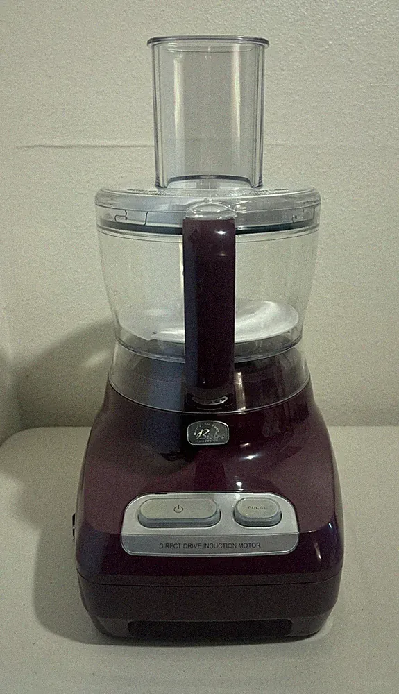 Wolfgang Puck Bistro Collection Food Processor Tested W Blades Burgundy