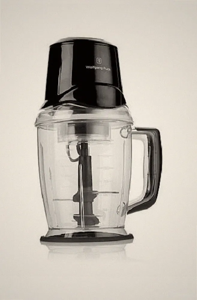 Wolfgang Puck BQBC0010 Food Chopper Electric Processor Black 400W 6 Cups 48 Oz