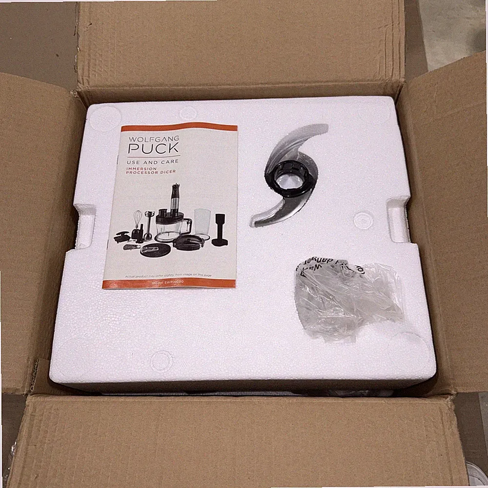 Wolfgang Puck Immersion Blender/ Food Processor Model SWPIKC30 NEW IN BOX