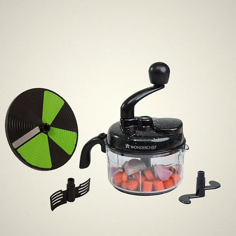 Wonderchef Turbo Chopper with Atta Kneader Attachment Free Shipping World Wide