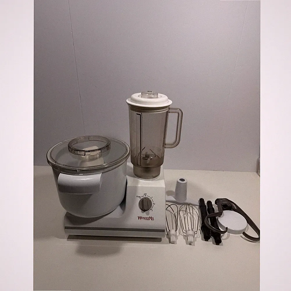WonderMix Revolution Kitchen Stand Mixer Blender Combo White WM-Revolution