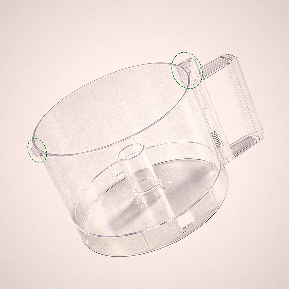 Work Bowl Replacement 7-Cup Food Processor for FP-631AGTX1 Cuisinart DLC-10