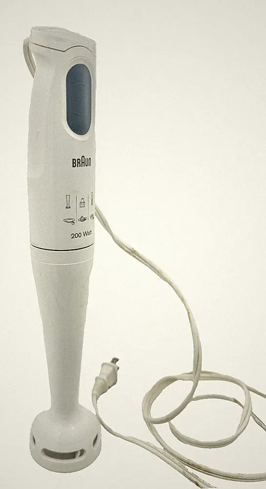 WORKING Vintage Braun Hand Stick Blender 4185 545 Food Processor