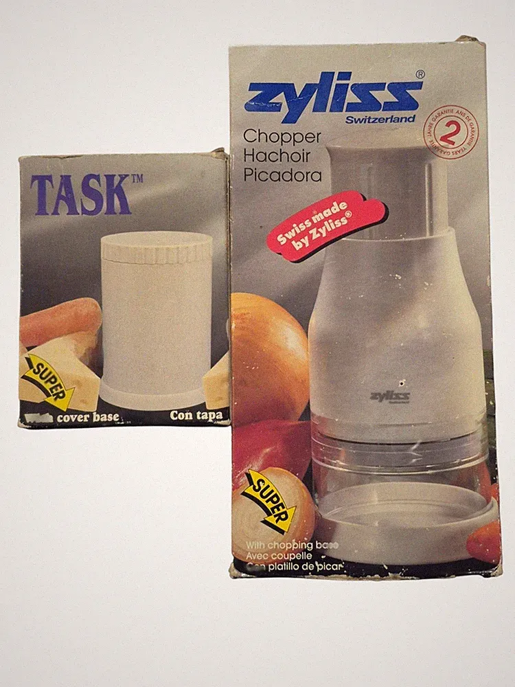 Zyliss Rotating Food Chopper And TASK Super Multi-Grater kitchen tool New Unused